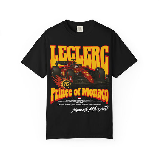 Charles Leclerc Formula 1 T-Shirt | Inspired Ferrari F1 Team Streetwear Tee | Monaco GP Gift