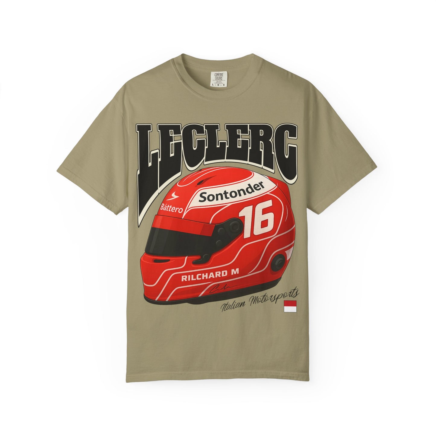 Charles Leclerc Inspired T-Shirt Formula 1 Ferrari F1 Merchandise
