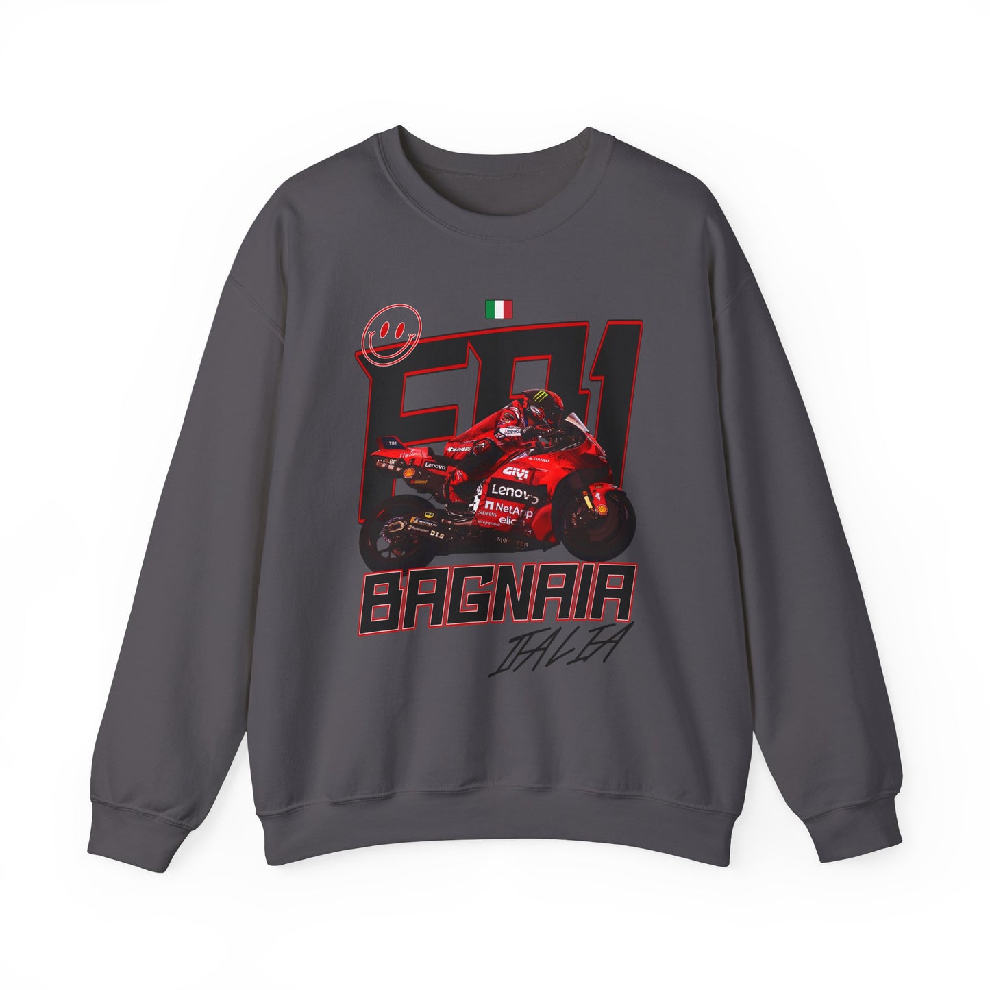 Francesco Bagnaia Inspired Sweatshirt | Motorcycle Racing Fan Gift