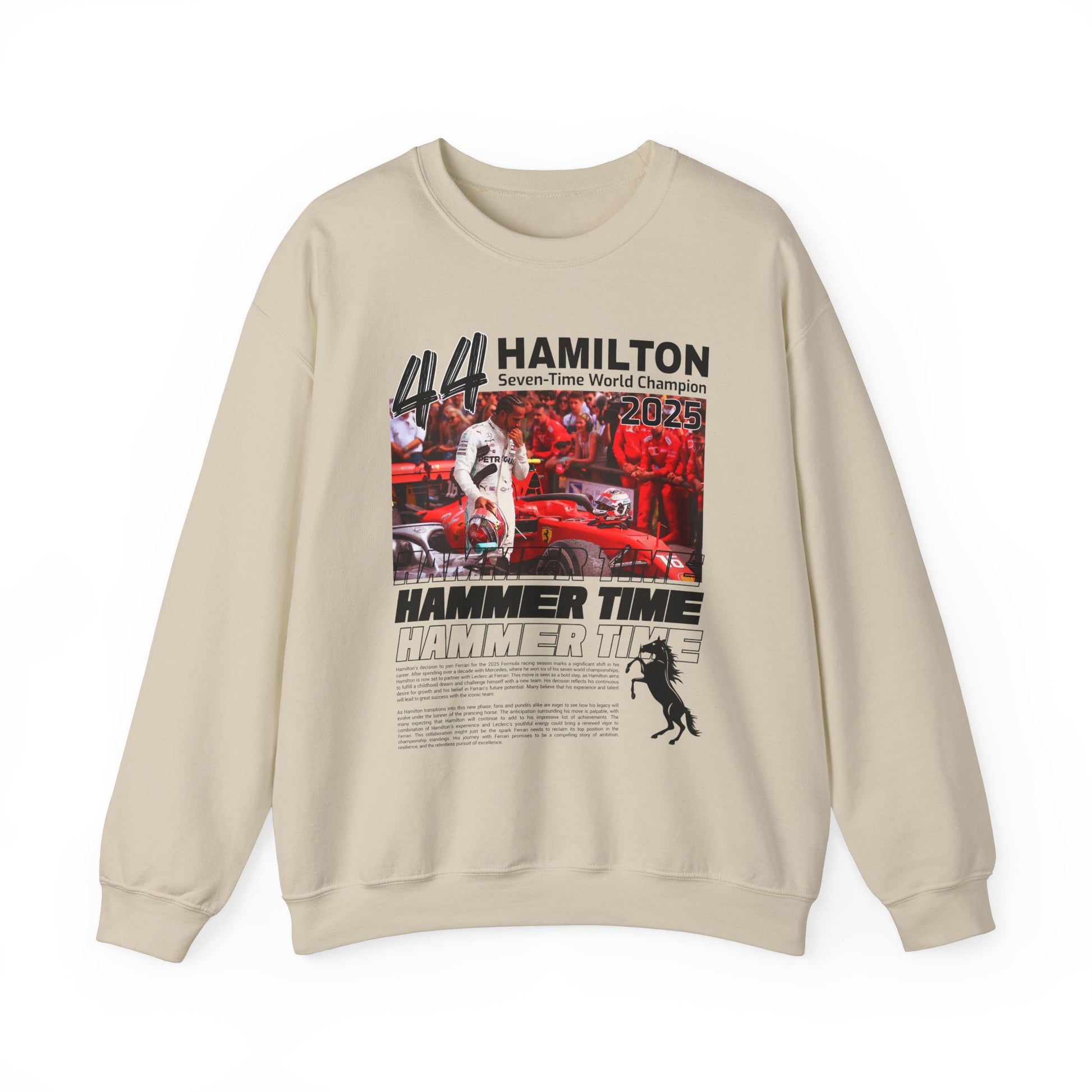 Lewis Hamilton Inspired Sweatshirt | Ferrari F1 Sweatshirt