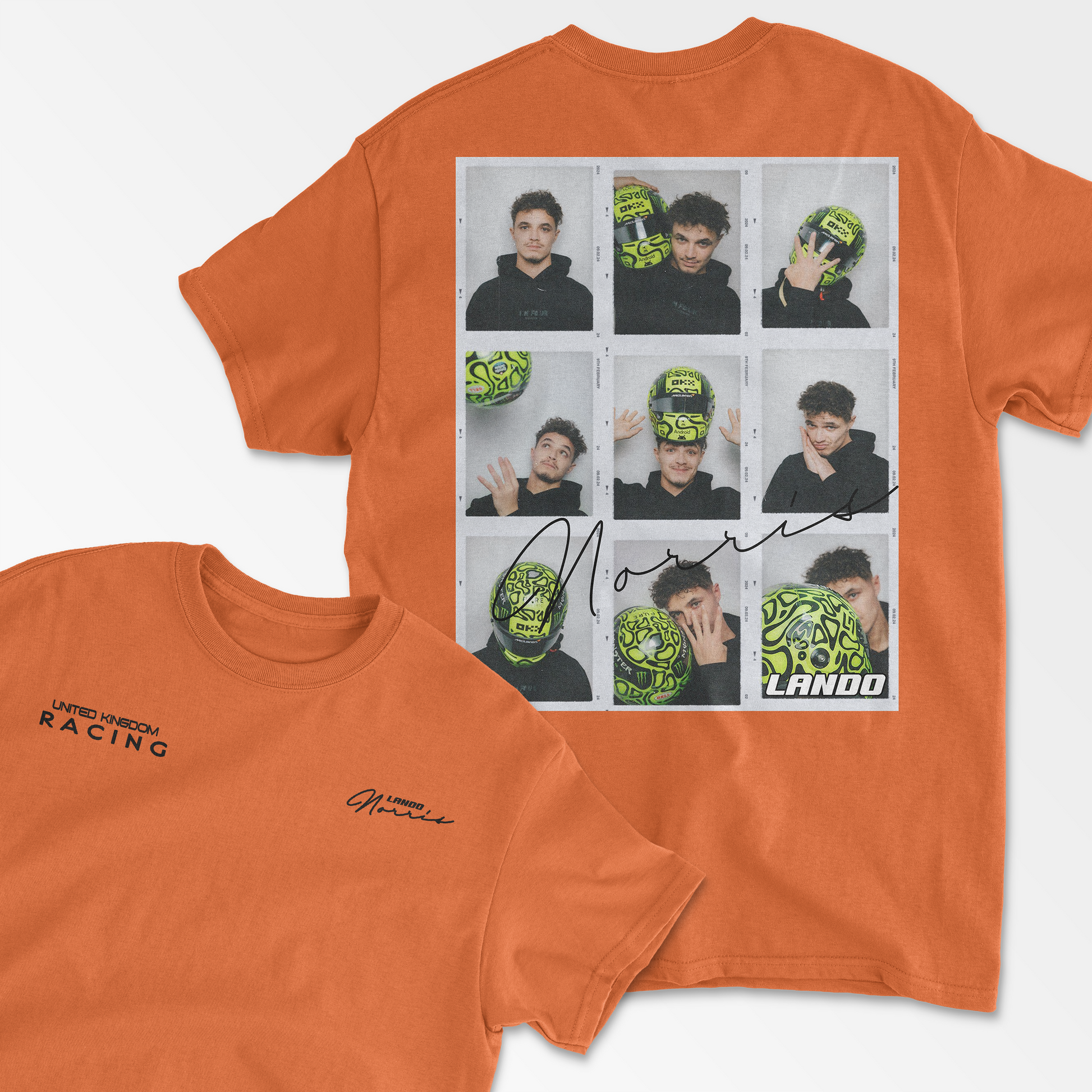 Lando Norris Inspired T-Shirt | Mclaren Formula 1 Shirt | F1 Gift