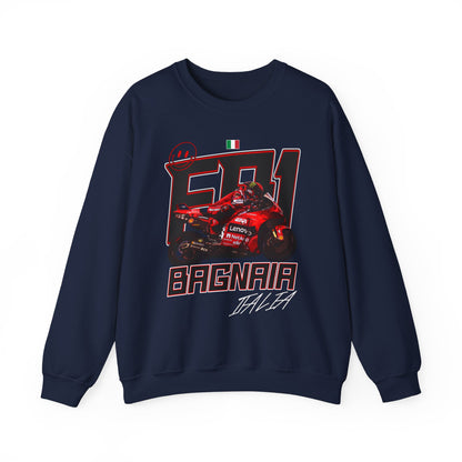 Francesco Bagnaia Inspired Sweatshirt | Motorcycle Racing Fan Gift