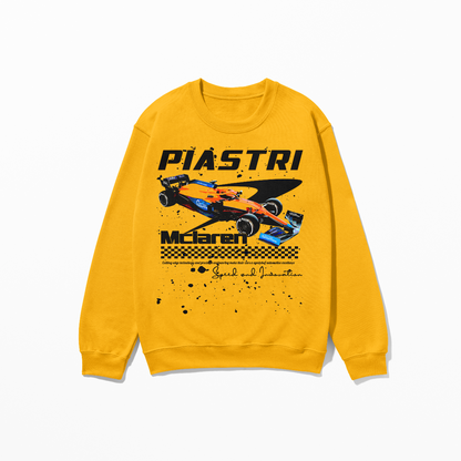 Piastri Sweatshirt Formula Race Shirt Piastri Gift F1 Gift Australian Racing Inspired Shirt Aesthetic Racing Clothing Unisex Cotton Tee