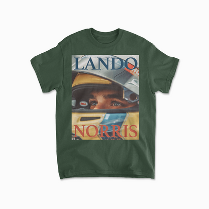 Lando Norris Vintage Style Formula 1 T-Shirt | Mclaren F1 Tee