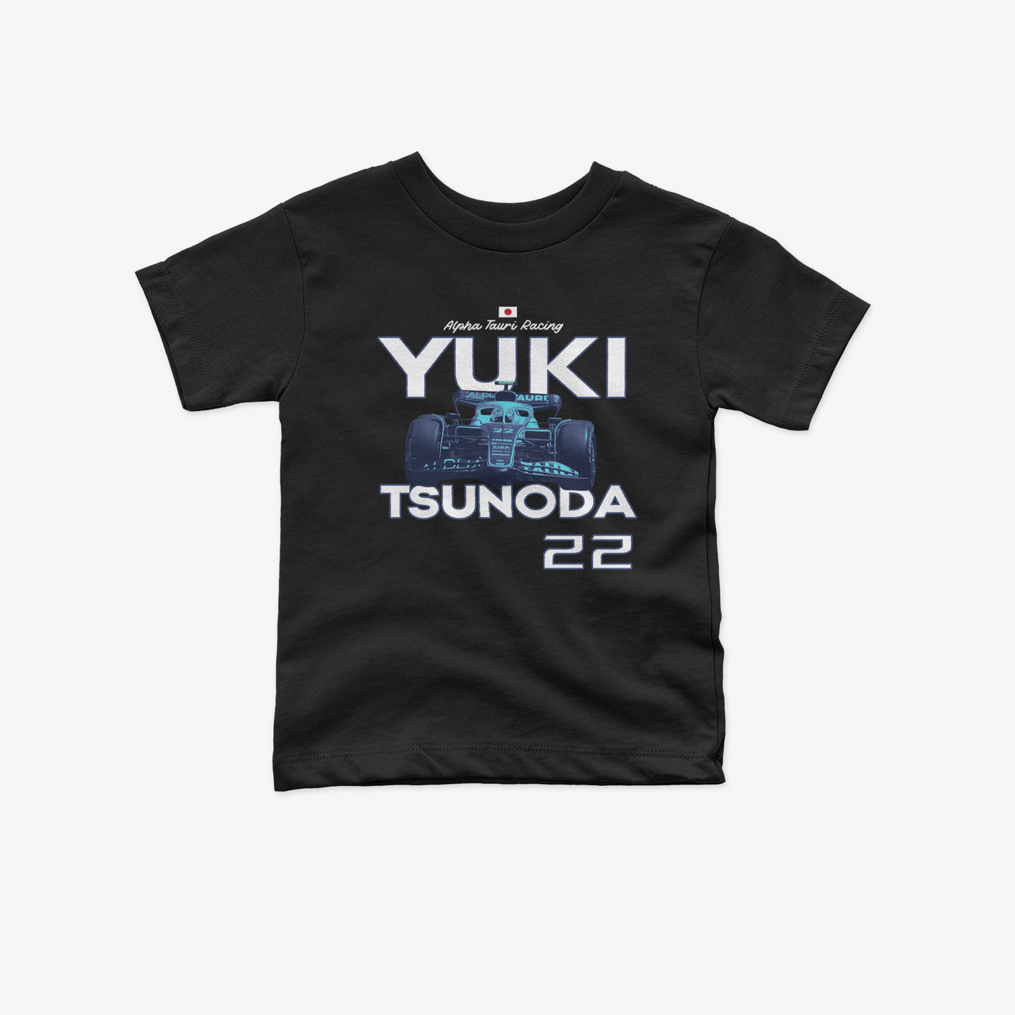 Yuki Tsunoda Inspired Racing Toddler T-Shirt | Formula 1 Driver Shirt | Kids Gift