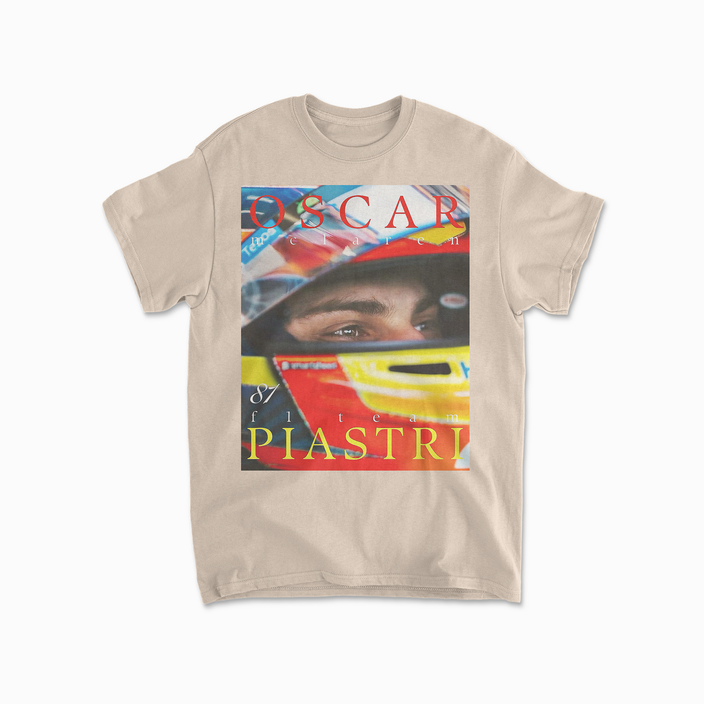 Oscar Piastri Formula 1 T-Shirt | Vintage Mclaren F1 Tee