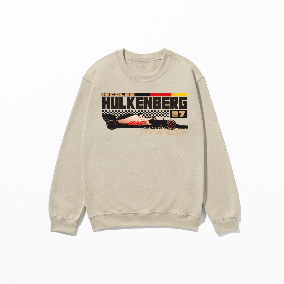 Hulkenberg Sweatshirt Formula Race German Driver Shirt F1 Gift Racing Inspired Shirt Aesthetic Racing Clothing Unisex Crewneck Sweatshirt