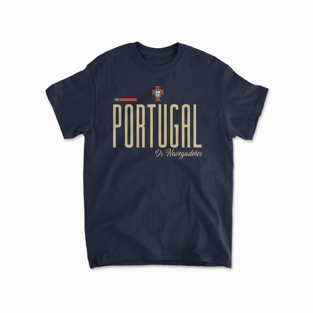 Portugal Wold Cup 2022 T Shirt Portuguese National Soccer Shirt Football Gift Portugal Flag Lizbon Unisex Heavy Cotton Tee