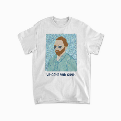 Vincent Van Gogh T-Shirt Vang Gogh Art Tee Grunge Aesthetic Clothing Art Lover Gift Men Women Van Gogh Shirt Ultra Soft Cotton Tee