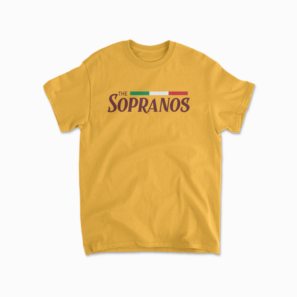 Soprano T-Shirt TV Series Shirt Italian Mafia Shirt The Gabagool Retro Gift  New Jersey Deli Unisex Heavy Cotton Tee