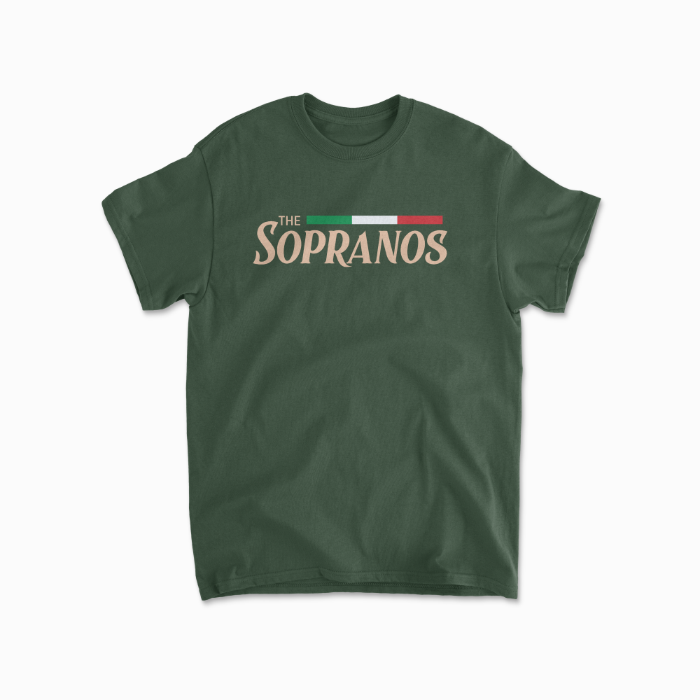 Soprano T-Shirt TV Series Shirt Italian Mafia Shirt The Gabagool Retro Gift  New Jersey Deli Unisex Heavy Cotton Tee