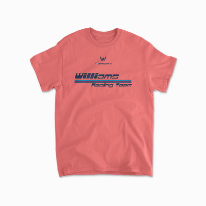 Williams Concept Design Racing T-Shirt Formula Race Tshirt F1 Driver Sargeant Shirt F1 Gifts Unisex Cotton Tee for Men Women