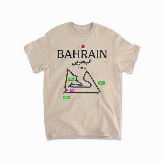 Bahrain Sakhir T-Shirt Formula Race Shirt F1 Gift Bahrein Racing Tee Unisex Crewneck Tshirt for Men & Women