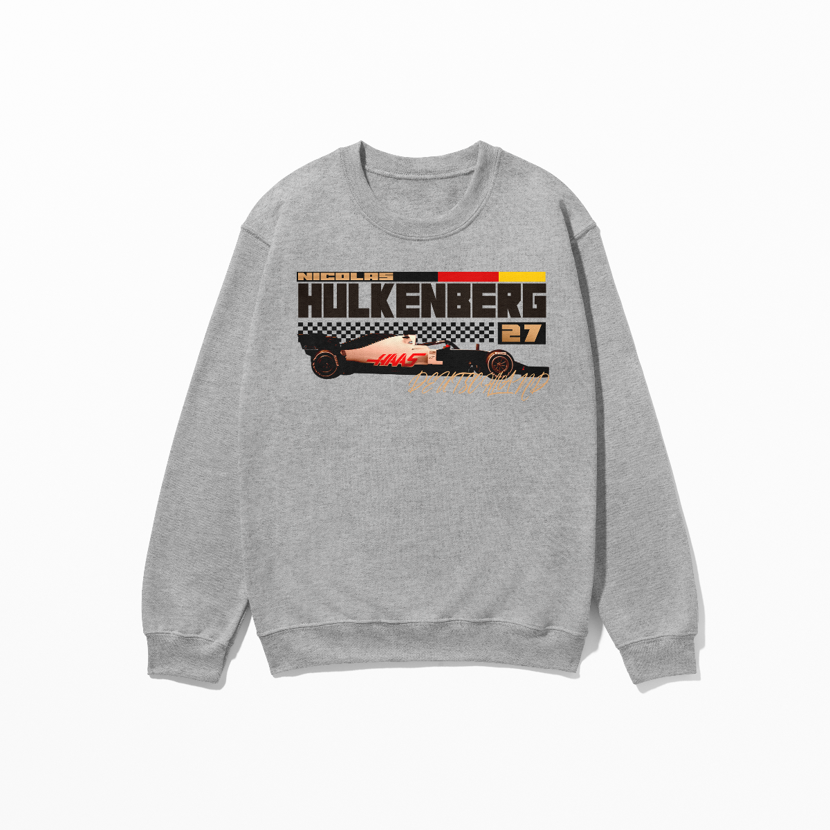 Hulkenberg Sweatshirt Formula Race German Driver Shirt F1 Gift Racing Inspired Shirt Aesthetic Racing Clothing Unisex Crewneck Sweatshirt