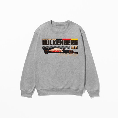 Hulkenberg Sweatshirt Formula Race German Driver Shirt F1 Gift Racing Inspired Shirt Aesthetic Racing Clothing Unisex Crewneck Sweatshirt