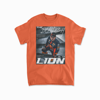 Max Verstappen The Dutch Lion Redbull F1 T-Shirt