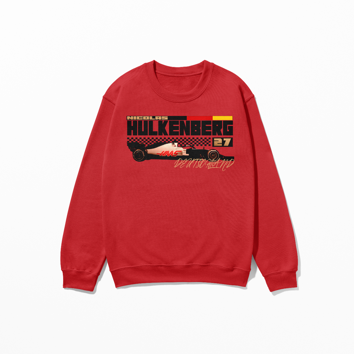 Hulkenberg Sweatshirt Formula Race German Driver Shirt F1 Gift Racing Inspired Shirt Aesthetic Racing Clothing Unisex Crewneck Sweatshirt