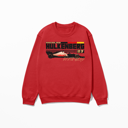 Hulkenberg Sweatshirt Formula Race German Driver Shirt F1 Gift Racing Inspired Shirt Aesthetic Racing Clothing Unisex Crewneck Sweatshirt