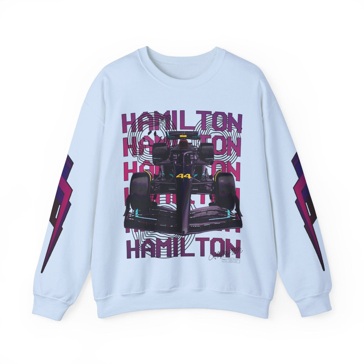 Hamilton Sweatshirt F1 Shirt F1 Gift Racing Inspired British Concept Shirt Aesthetic Racing Clothing Unisex Crewneck Sweatshirt