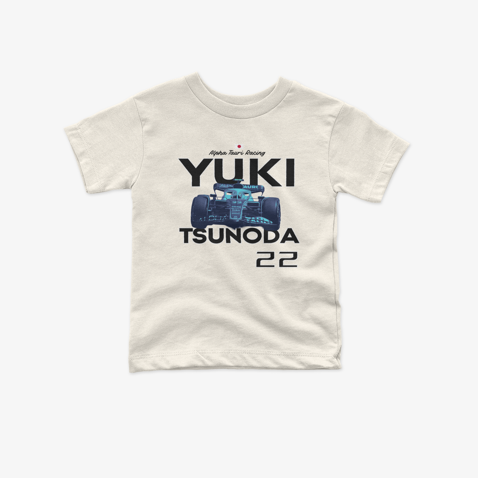 Yuki Tsunoda Inspired Racing Toddler T-Shirt | Formula 1 Driver Shirt | Kids Gift