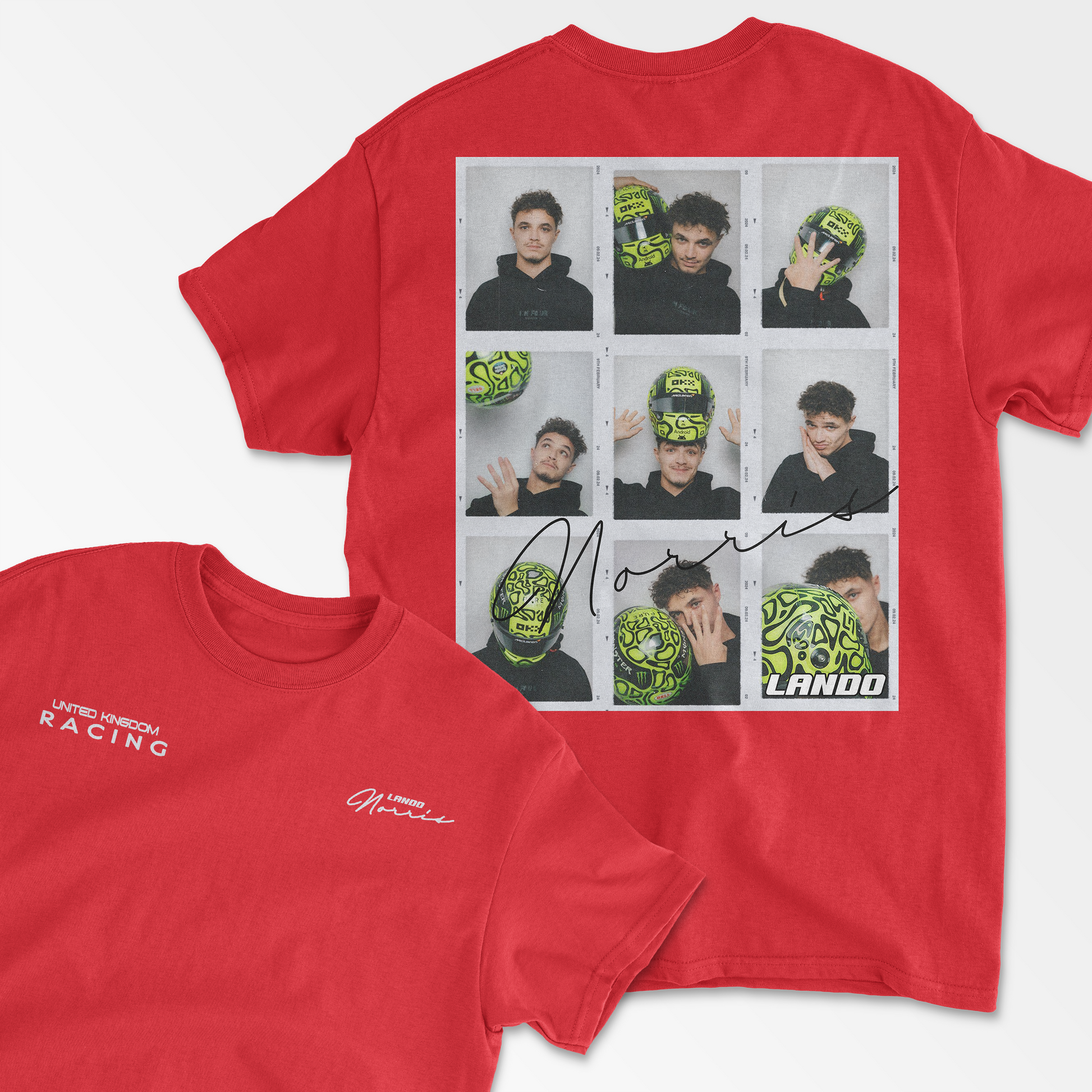 Lando Norris Inspired T-Shirt | Mclaren Formula 1 Shirt | F1 Gift