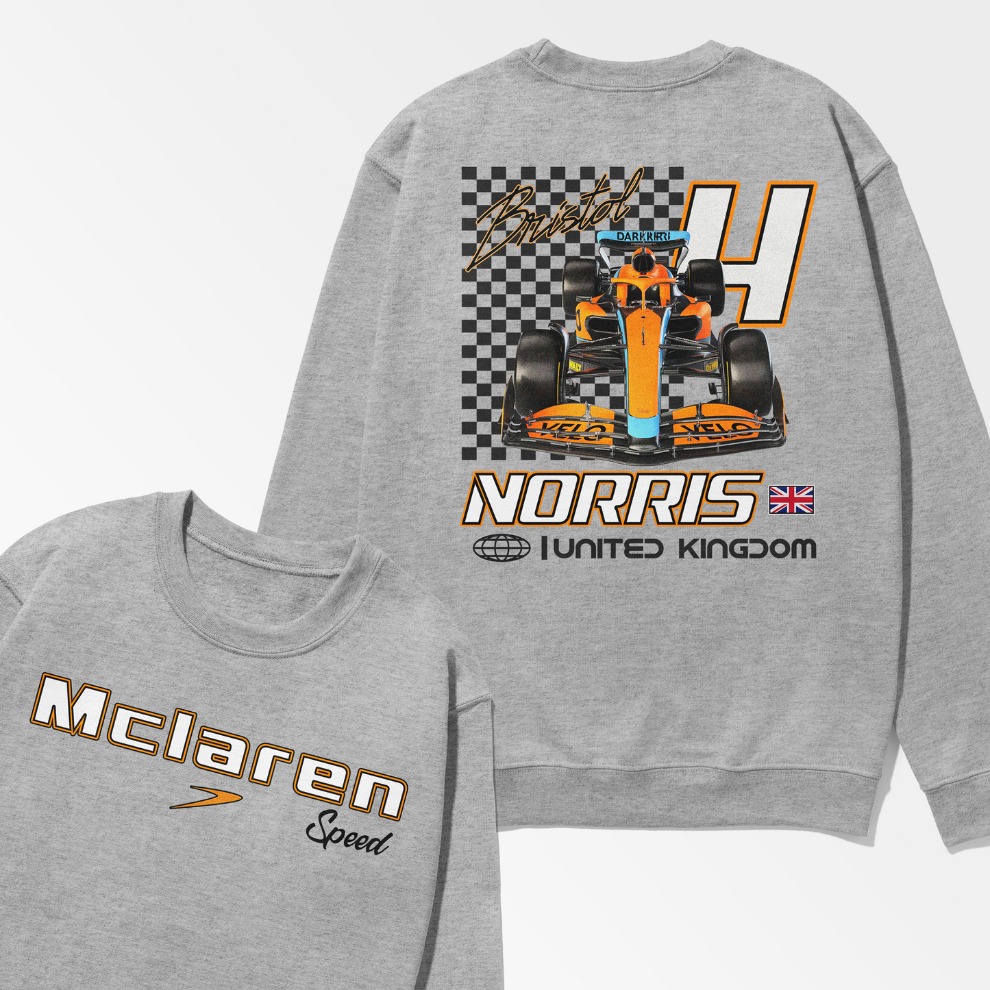 Lando Norris Sweatshirt | Formula 1 Gift | F1 Apparel