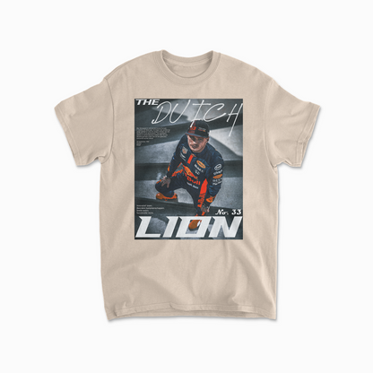 Max Verstappen The Dutch Lion Redbull F1 T-Shirt