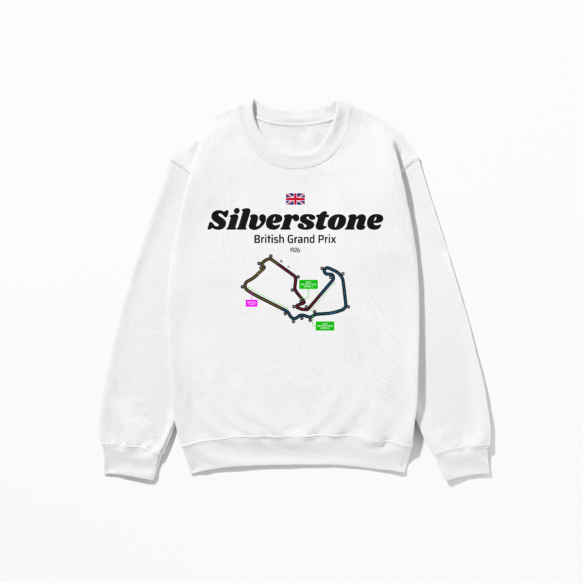 Silverstone British F1 Sweatshirt Formula Racing Sweater Comfortable Racing Shirt F1 Gift Unisex Heavy Blend Crewneck Sweatshirt