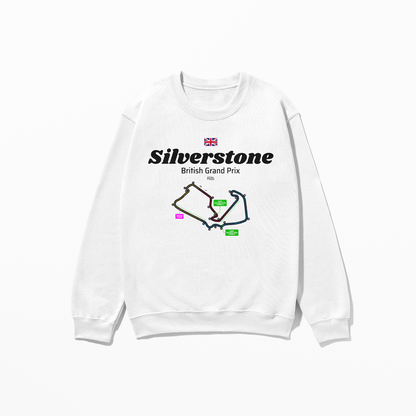 Silverstone British F1 Sweatshirt Formula Racing Sweater Comfortable Racing Shirt F1 Gift Unisex Heavy Blend Crewneck Sweatshirt