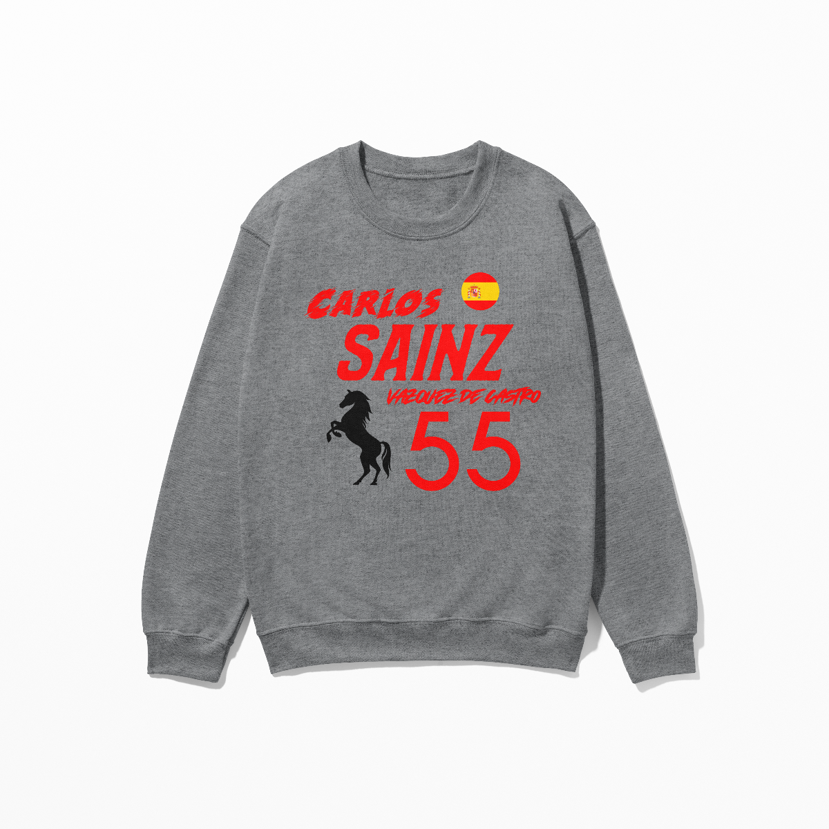 Sainz Sweatshirt Formula Race Sweatshirt Formula Racing Lover F1 Gift for Men Women Unisex Heavy Blend Crewneck Sweatshirt