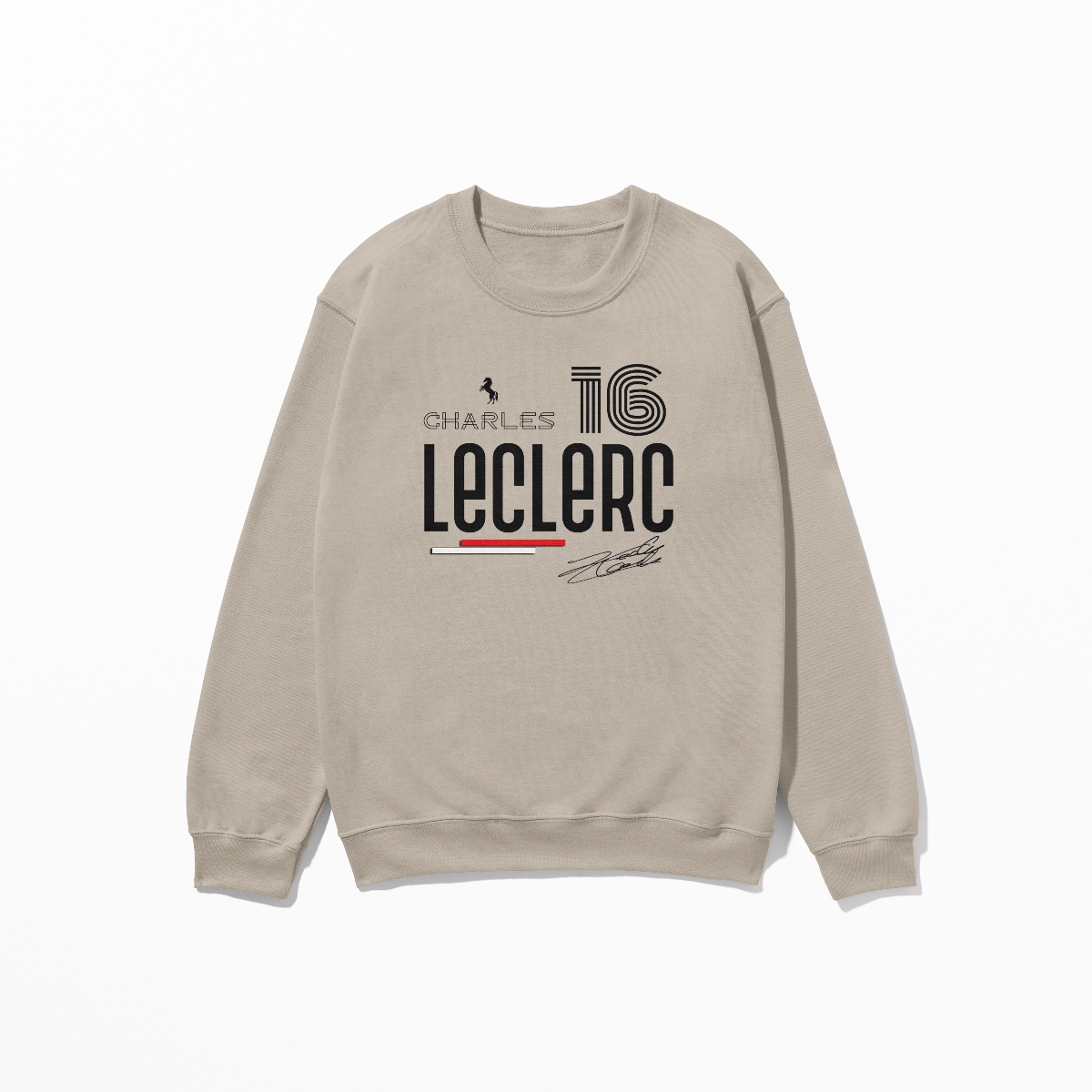 Leclerc Sweatshirt Formula Racing Sweatshirt F1 Gift Formula Race Driver Retro Unisex Crewneck Sweatshirt for Men Women