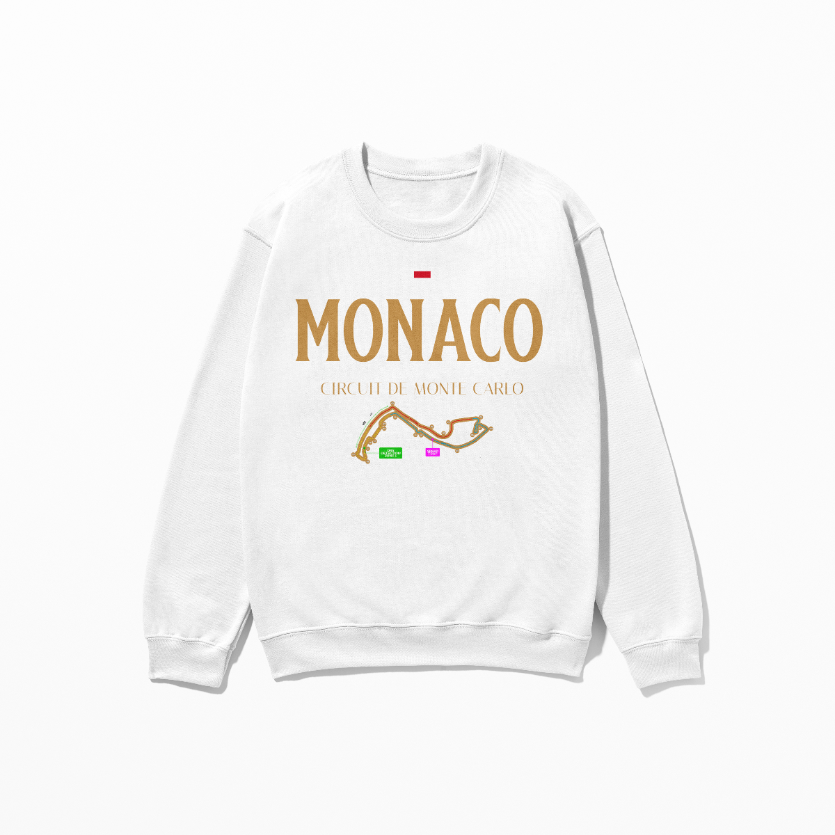 Monte Carlo Circuit de Monaco Sweatshirt Formula Sweatshirt F1 Gift Monaco Sweatshirt Unisex Heavy Blend Crewneck Sweatshirt