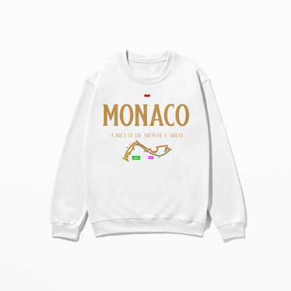 Monte Carlo Circuit de Monaco Sweatshirt Formula Sweatshirt F1 Gift Monaco Sweatshirt Unisex Heavy Blend Crewneck Sweatshirt