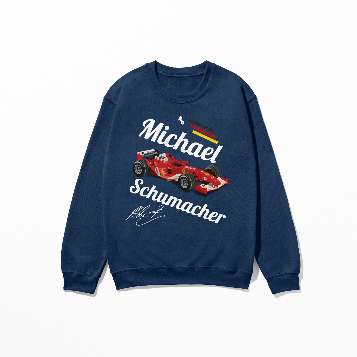 Schumacher Concept Design Sweatshirt Formula Racing Sweater Germany F1 Legend Michael Gift Unisex Crewneck Sweatshirt For Men Women