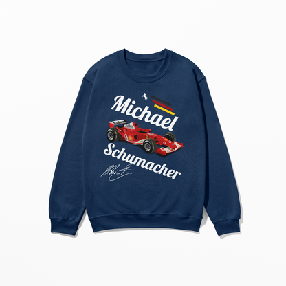 Schumacher Concept Design Sweatshirt Formula Racing Sweater Germany F1 Legend Michael Gift Unisex Crewneck Sweatshirt For Men Women