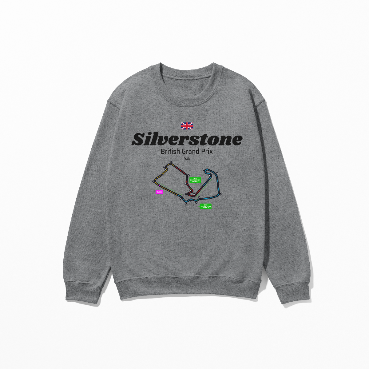 Silverstone British F1 Sweatshirt Formula Racing Sweater Comfortable Racing Shirt F1 Gift Unisex Heavy Blend Crewneck Sweatshirt