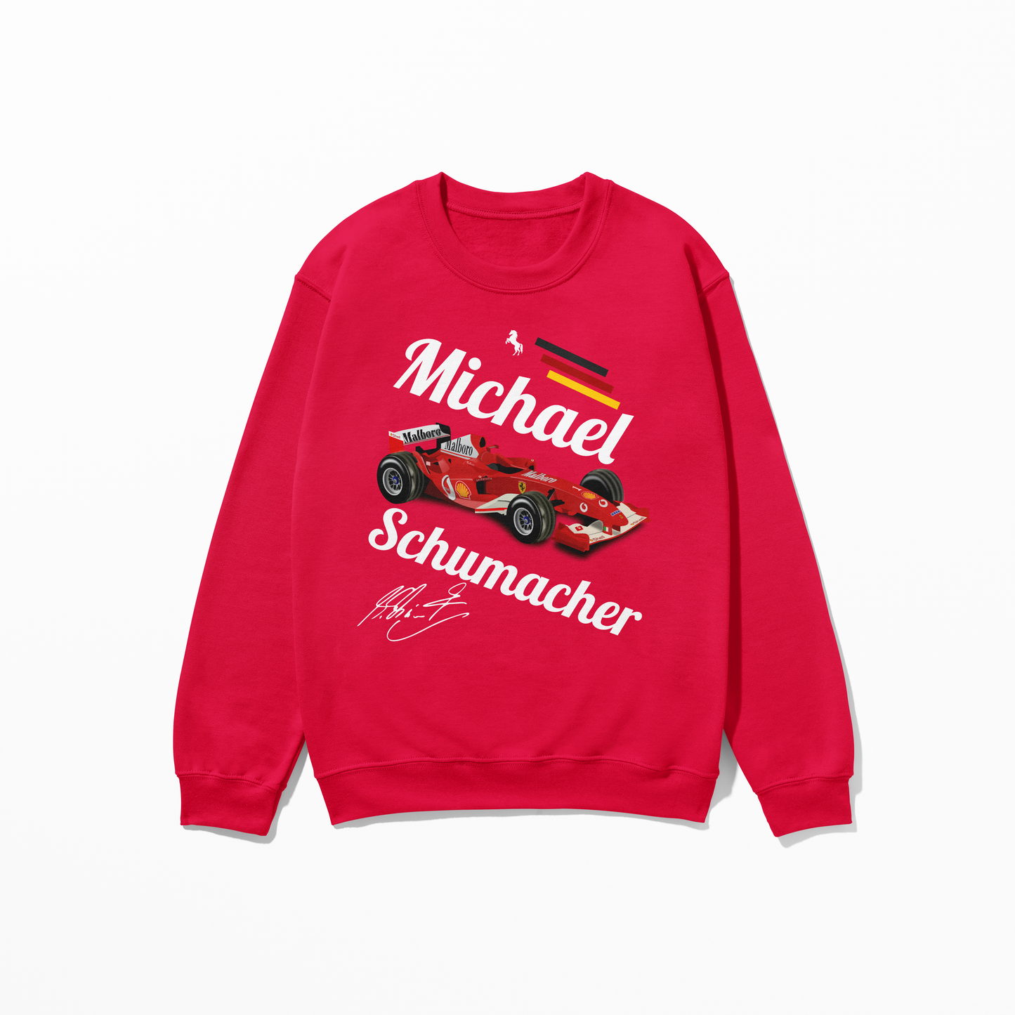 Schumacher Concept Design Sweatshirt Formula Racing Sweater Germany F1 Legend Michael Gift Unisex Crewneck Sweatshirt For Men Women