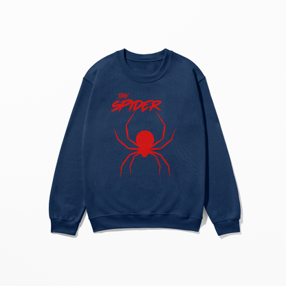 The Spider Sweatshirt Halloween Spider Pullover Sweatshirt Spider Lover Gift Animal Lover Unisex Spooky Season Crewneck Sweatshirt