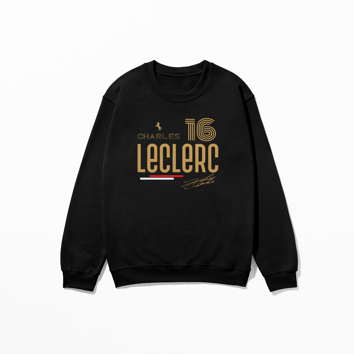 Leclerc Sweatshirt Formula Racing Sweatshirt F1 Gift Formula Race Driver Retro Unisex Crewneck Sweatshirt for Men Women