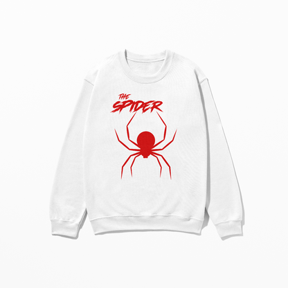 The Spider Sweatshirt Halloween Spider Pullover Sweatshirt Spider Lover Gift Animal Lover Unisex Spooky Season Crewneck Sweatshirt