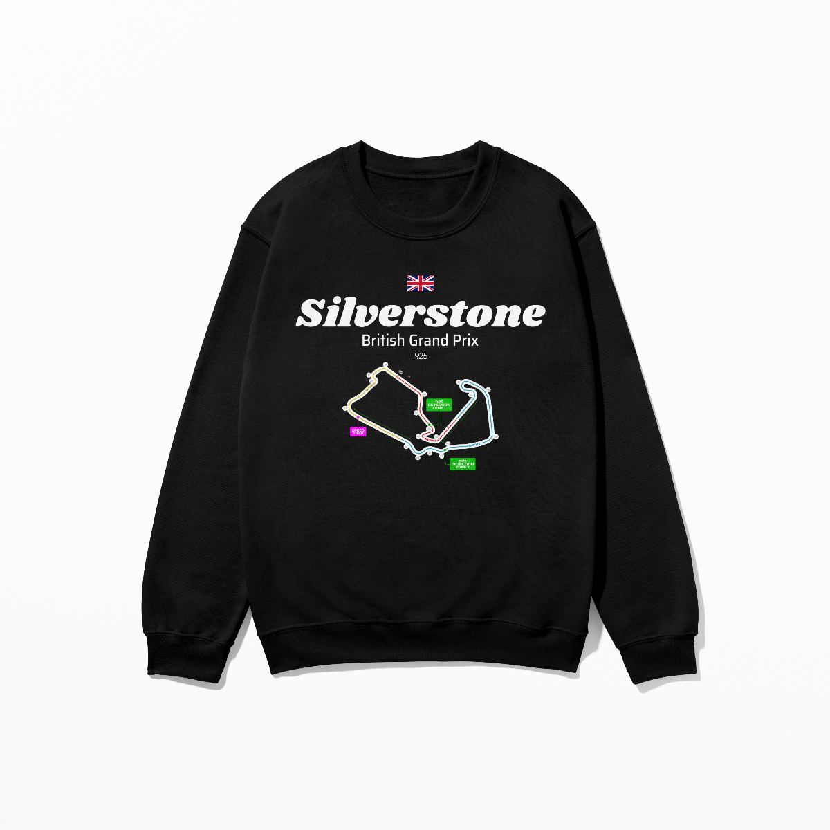 Silverstone British F1 Sweatshirt Formula Racing Sweater Comfortable Racing Shirt F1 Gift Unisex Heavy Blend Crewneck Sweatshirt