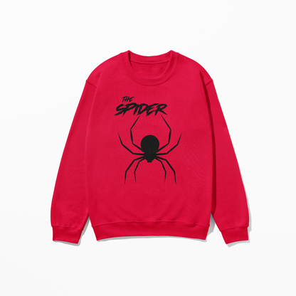 The Spider Sweatshirt Halloween Spider Pullover Sweatshirt Spider Lover Gift Animal Lover Unisex Spooky Season Crewneck Sweatshirt