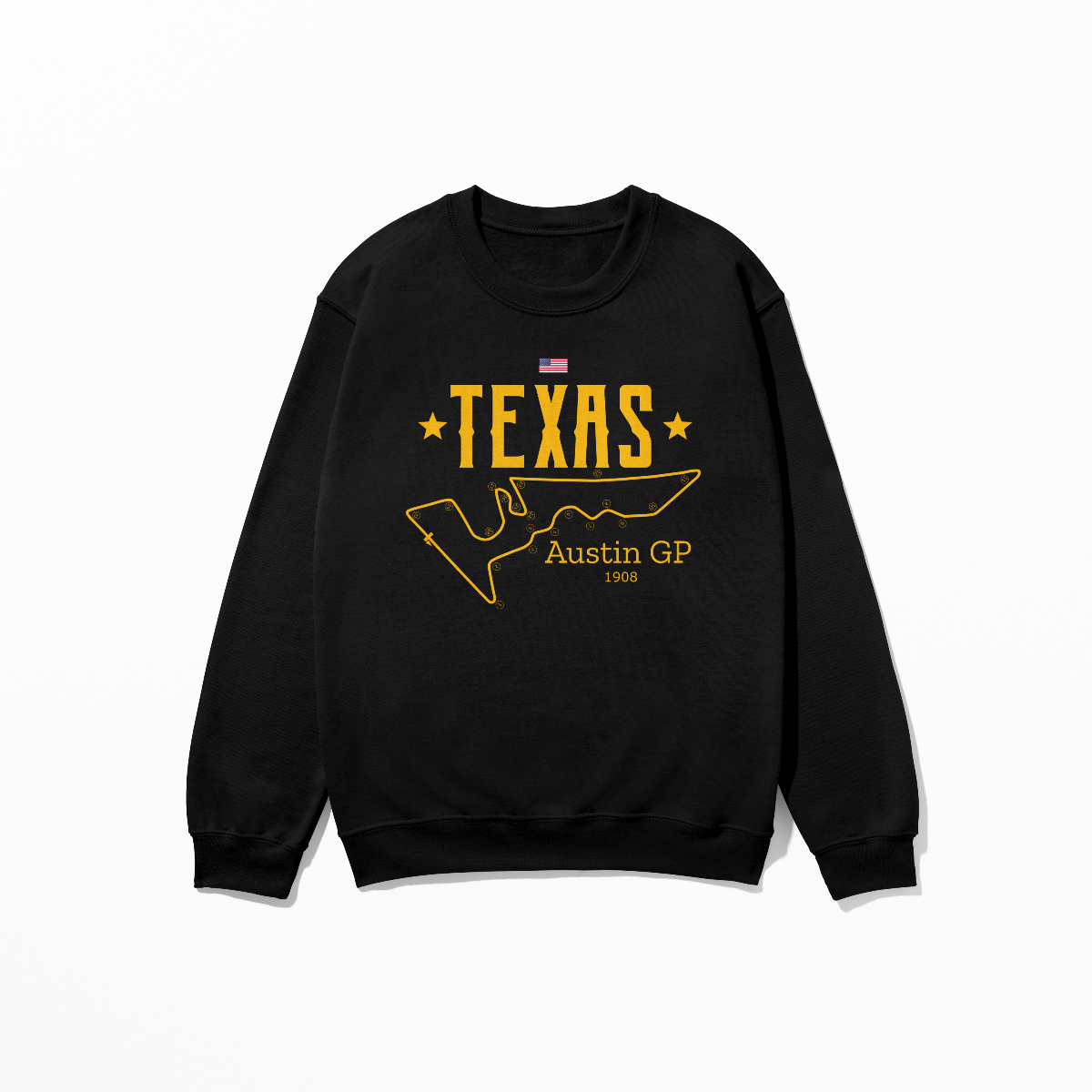 Austin Texas Racing Sweatshirt Formula Race Sweatshirt F1 Gift United States Circuit Gift Unisex Heavy Blend Crewneck Sweatshirt