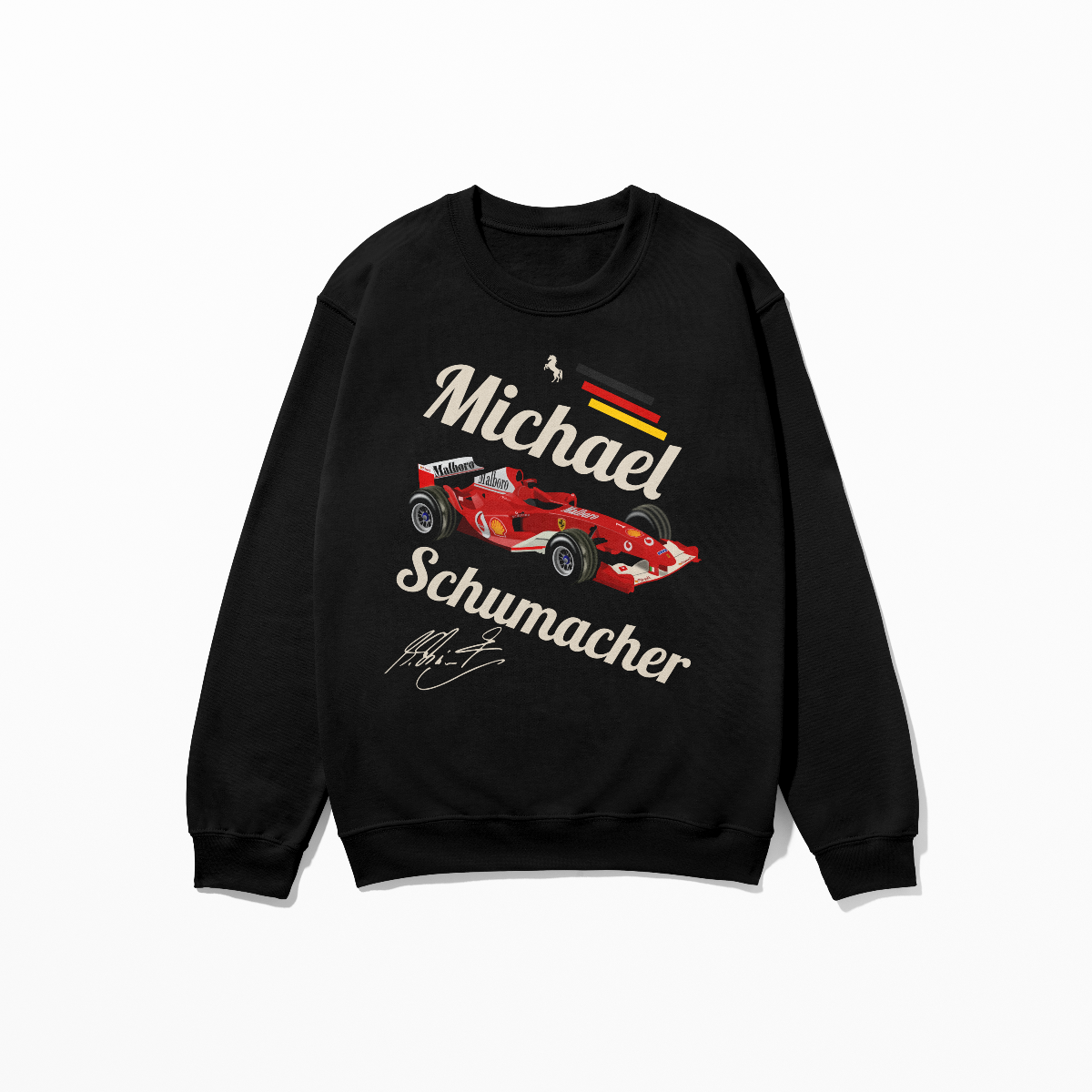 Schumacher Concept Design Sweatshirt Formula Racing Sweater Germany F1 Legend Michael Gift Unisex Crewneck Sweatshirt For Men Women