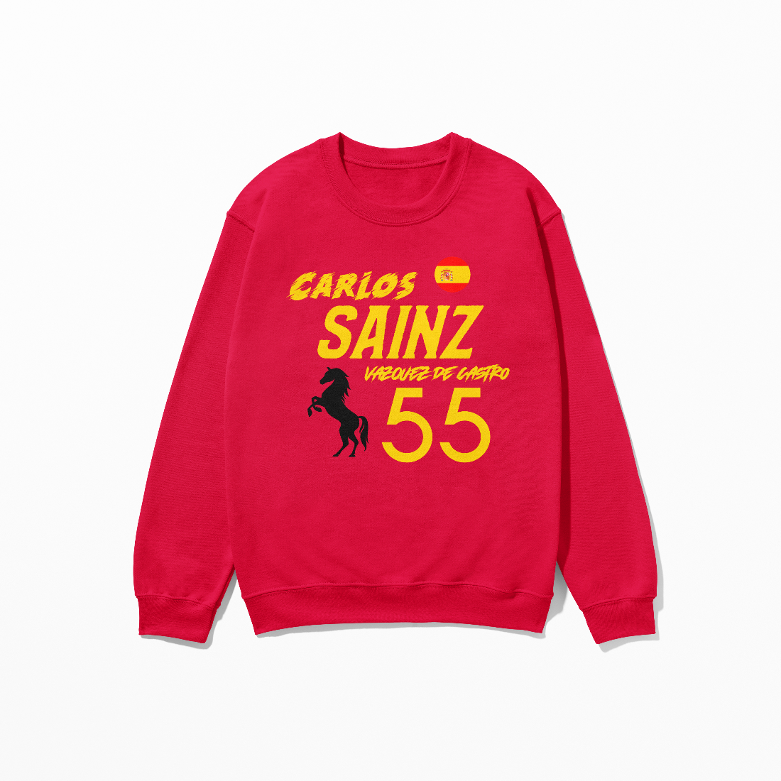 Sainz Sweatshirt Formula Race Sweatshirt Formula Racing Lover F1 Gift for Men Women Unisex Heavy Blend Crewneck Sweatshirt