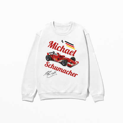 Schumacher Concept Design Sweatshirt Formula Racing Sweater Germany F1 Legend Michael Gift Unisex Crewneck Sweatshirt For Men Women