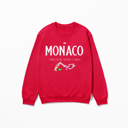 Monte Carlo Circuit de Monaco Sweatshirt Formula Sweatshirt F1 Gift Monaco Sweatshirt Unisex Heavy Blend Crewneck Sweatshirt