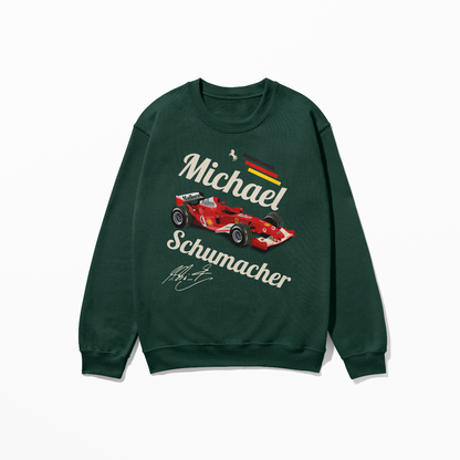 Schumacher Concept Design Sweatshirt Formula Racing Sweater Germany F1 Legend Michael Gift Unisex Crewneck Sweatshirt For Men Women