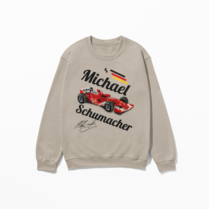 Schumacher Concept Design Sweatshirt Formula Racing Sweater Germany F1 Legend Michael Gift Unisex Crewneck Sweatshirt For Men Women