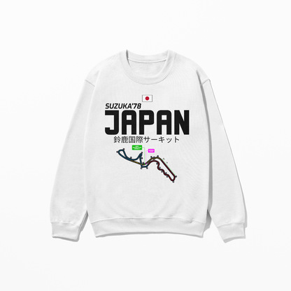 1978 Japan F1 Sweatshirt Suzuka Formula Racing Sweatshirt Inspired F1 Gift Unisex Crewneck Sweatshirt for Men Women